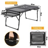 Smania CampMax™ zunanja zložljiva mrežasta miza | Shoptok.si