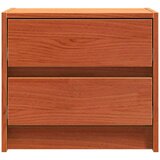  Noćni ormarići 2 pcs Vosak smeđa 40 x 30.5 x 35.5 cm Borovina | shoptok.hr