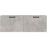 Zidni ormarić boja betona 100x36 5x35 cm od konstruiranog drva | shoptok.hr
