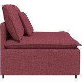  Modularni kauč s jastucima, vinsko crvena 100 cm | shoptok.hr