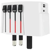 Putni multiadapter SKROSS World USB 45W PD/ USB-C 45W i USB-A/ beli