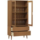  Vitrina MOLDE smeđa 90 x 35 x 175 cm od masivne borovine | Eponuda.ba