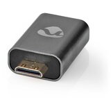 Nedis Aluminijast adapter HDMI mini na HDMI ravni, Siva, (5000218690) | Shoptok.si