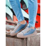 Ombre Nizke superge Moški čevlji (T366LIGHT-BLUE) pisana | Shoptok.si