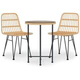  3-dijelni vrtni blagovaonski set od poliratana | shoptok.hr