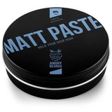 Angry Beards Matt Paste David Backhair krema za lase 100 g za moške Cene