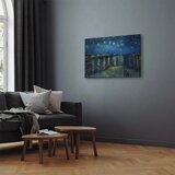  Slika - Vincent van Gogh – Starry Night Over the Rhône 90x60 Akustična | shoptok.hr