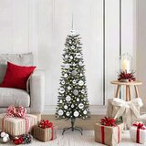 vidaXL Umjetno božićno drvce s stalakom Zelena 40.5 x 40.5 x 120 cm | shoptok.hr