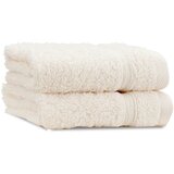 Catherine Lansfield Krem pamučni ručnici u setu 2 kom od frotira 30x30 cm Zero Twist – | shoptok.hr