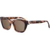 Fendi Forever Havana Rectangular Sunglasses - ONE SIZE (54) Cijene