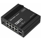 Teltonika stikalo Giga 8-port 2xSFP DIN Mini managed TSW212 | Shoptok.si