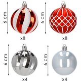  Set Kuglica za Božićno Drvce Springos® 24 kom. | shoptok.hr
