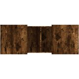 vidaXL Stolić za kavu boja hrasta 100 x 55 x 40 cm konstruirano drvo | shoptok.hr