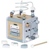 Montessori edukativna drvena kocka siva | shoptok.hr