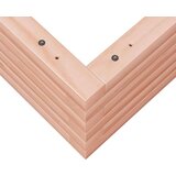  Vrtna sadilica 70x70x23 cm od masivnog drva duglazije | shoptok.hr