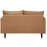 Ropez Smeđa baršunasti sofa 138 cm Juli – | shoptok.hr