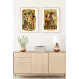 Wallity uramljena slika Huhu180, 50x70 cm , 2 dela | ePonuda.com