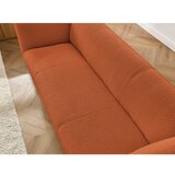Bobochic Paris Oranžna sedežna garnitura iz tkanine bouclé 242 cm Giorgia – | Shoptok.si