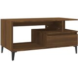  Stolić za kavu smeđi hrast 90x49x45 cm konstruirano drvo | Eponuda.com
