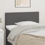  Uzglavlje sivo 80 x 5 x 78/88 cm od umjetne kože | shoptok.hr
