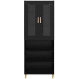  Highboard Crni hrast 69,5 x 34 x 180 cm | Eponuda.com