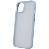 Satin silikonski ovitek za iPhone 14 Plus 6.7 - prozorno moder Cene