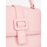 Shelvt Light pink small handbag with gold elements | Shoptok.si