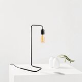 Hanah home stona lampa E27 socket, crna Cene