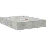  Krevet s ladicama Betonski sivi 150 cm Konstruirano drvo | shoptok.hr