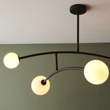  Endon 92940 - Luster na šipci BALANCE 4xG9/3W/230V crna/bela | Eponuda.com