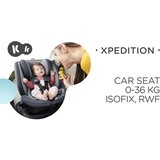 Kinderkraft otroški avtosedež z isofix bazo xpedition™ 2 i-size 0+/1/2/3 (40-150 cm) grey | Shoptok.si