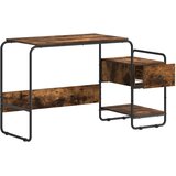  Stol s pohranom Dimljeni hrast 131.5 x 50 x 75.5 cm | shoptok.hr