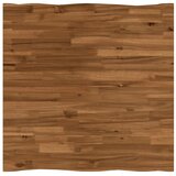  Pravokutni stolni vrh 90 x 90 x 3 cm Četvrtasti - Prirodna 90 x 90 x 3 5 cm Živi rub 2 strane | shoptok.hr