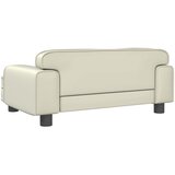  Krevet za pse krem 70 x 45 x 30 cm od umjetne kože | shoptok.hr