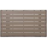  Vrtni stol sivi 120 x 70 x 66 cm od poliratana | shoptok.hr