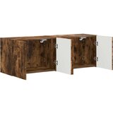 TV stenska omara 2 pcs Dimljeni oreh 59,5 x 31 x 40 cm, (5000092262) | Shoptok.si