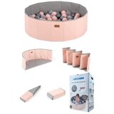 WALLXPERT Ogradica sa lopticama 90 Katlanır Top Havuzu Pink | Eponuda.com