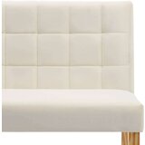 vidaXL Klop 140 cm krem blago | Shoptok.si
