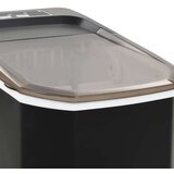 vidaXL Ledomat črn 1,4 L 15 kg / 24 h | Shoptok.si