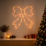  LED svjetleća mašna LOVIISA 70 LED lampica Crvena 50 x 51 cm | shoptok.hr