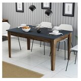 Woody Fashion trpezarijski sto milan 513 walnut anthracite | Eponuda.com