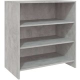 vidaXL Komoda siva boja betona 70 x 40,5 x 75 cm od iverice | shoptok.hr