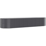  Povišena vrtna gredica od pocinčanog čelika 396x100x68 cm antracit | shoptok.hr