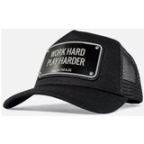 John Hatter & Co Kape WORK HARD PLAY HARDER BLACK 1-1073-U00 Črna Cene