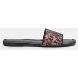 Sinsay Ravne natikače s leopard uzorkom i dekorativnim nitnama Slike