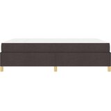  Krevet s opruga kutije Ostalo Tamno smeđa i bijela 140 x 190 cm | shoptok.hr