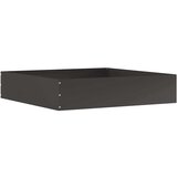 vidaXL Robovi trave Črna 60 x 60 x 13 cm Jeklo, (5000110890) | Shoptok.si
