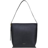 Coccinelle C-Me Lock ženska kožna torba 26x30x12 cm crna Cijene