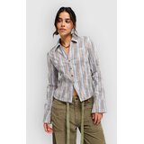 Roxy Wave Hurricane Shirt chestnut retro stripe Cene