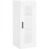 vidaXL Stenska omarica bela 34,5x34x90 cm | Shoptok.si